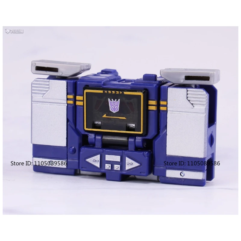 새로운 재고 트랜스포머 G1 시리즈 CR 사운드웨이브 인기 장난감 액션 피규어 스튜디오 장식품 휴일 선물