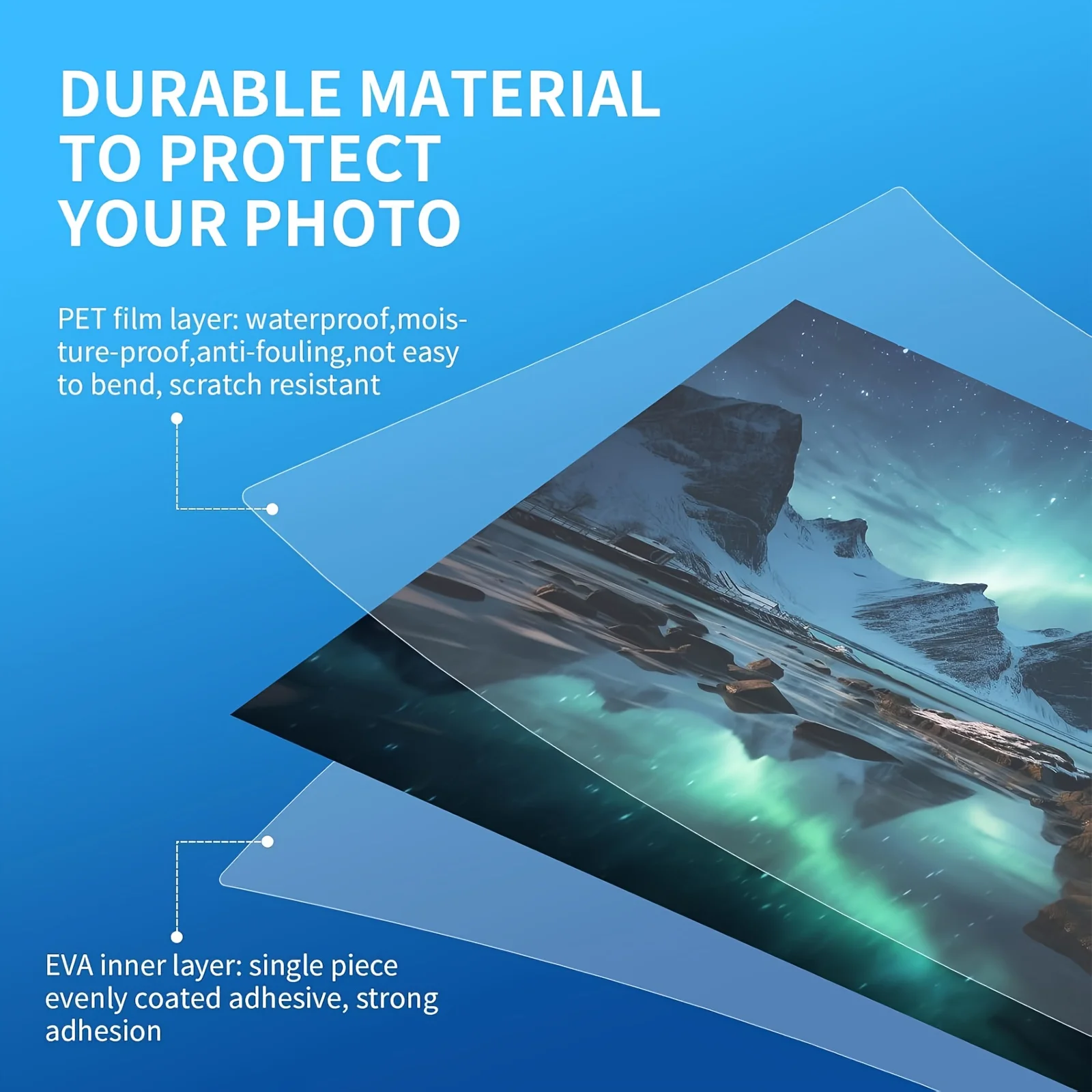 100PCS/2 pollici 97mmx67mm Sacchetti di laminazione termica trasparenti Fogli di laminazione Pellicola di laminazione per laminatore