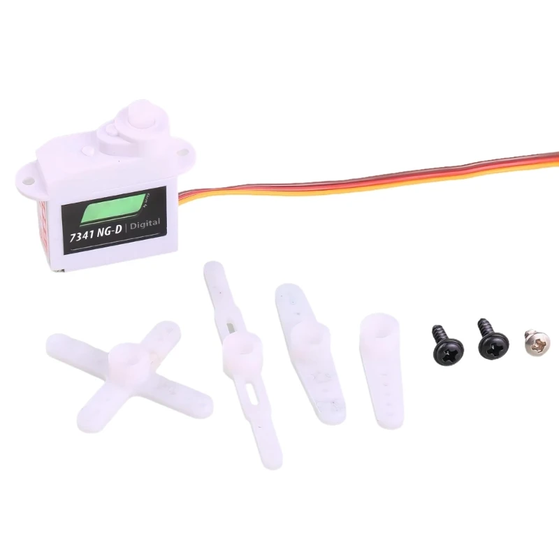 

Lightweight 7341 NG-D Digital Servo 4.8V-6V for Model Aircraft and Indoor Flying and Quality Performances