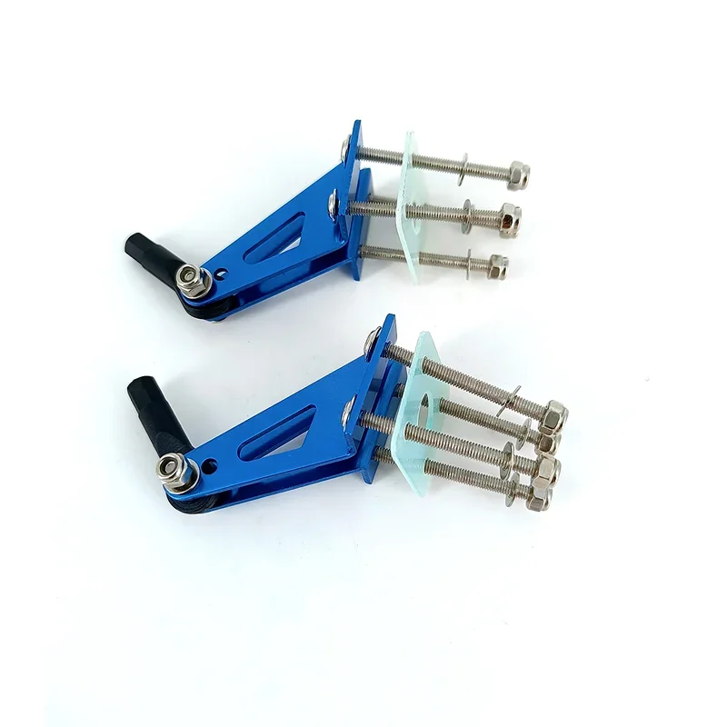 2 Sets 4-Point Aluminum alloy Servo Arm Horns Rudder angle For RC Remote control aircraft drone Aviation airplane part