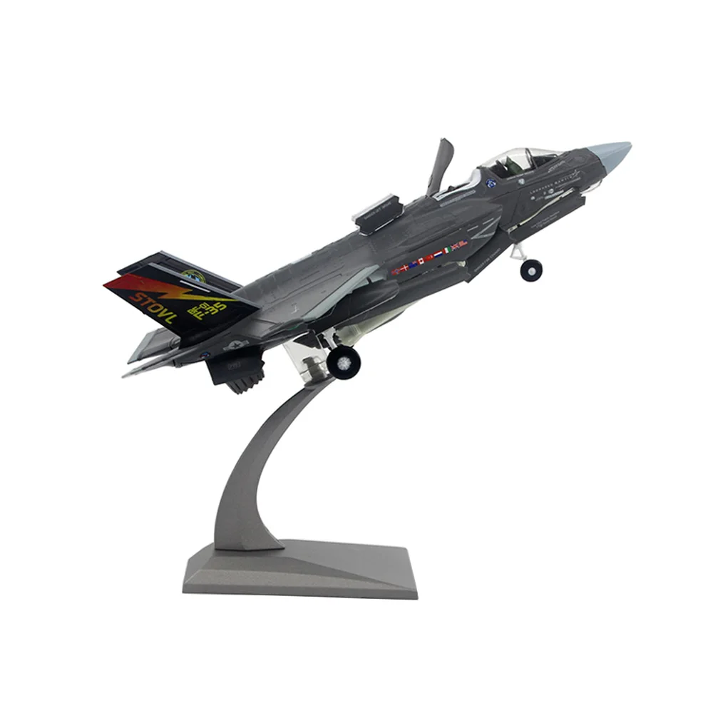 Exército dos EUA F-35 F-35B F35, Relâmpago II, Joint Strike, Jet Fighter, Diecast Metal Plane, Modelo de Aeronave, Brinquedo Infantil, Escala 1:72