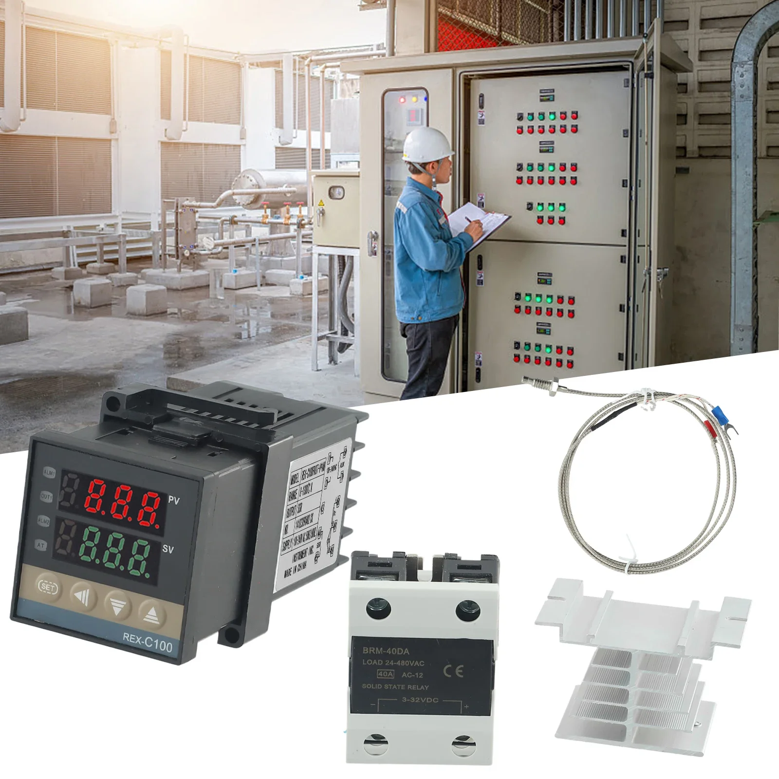 Heat Sink Kit Temperature Control Compact Easy Installation Intelligent Replacement Thermocouple High Quality Practical
