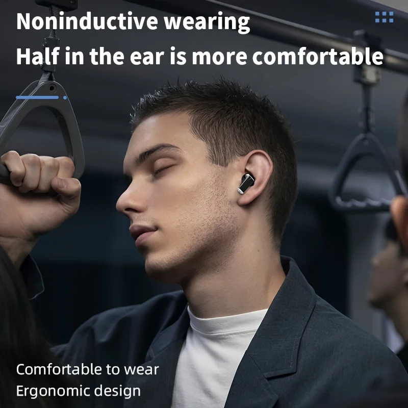 True Wireless Earbuds with Charging Case Wireless Earphones with Touch Screen HiFi Sound Quality Long Battery Life image 6