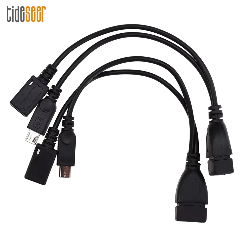 

100 шт. 2 в 1 OTG Micro USB Host Power HUB Y-сплиттер-адаптер USB-Micro 5-контактный кабель «папа-мама» для телефона Android, планшета