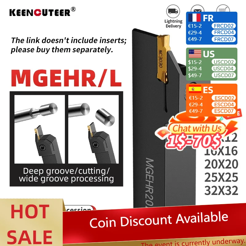 

Полная серия держатель инструмента для канавок MGEHR1212 MGEHR1616 MGEHR2020 MGEHR2525 вставка для прорезания канавок MGMN150 MGMN200 MGMN300 MGMN400 резец отрезной токарный обработка металла инструменты