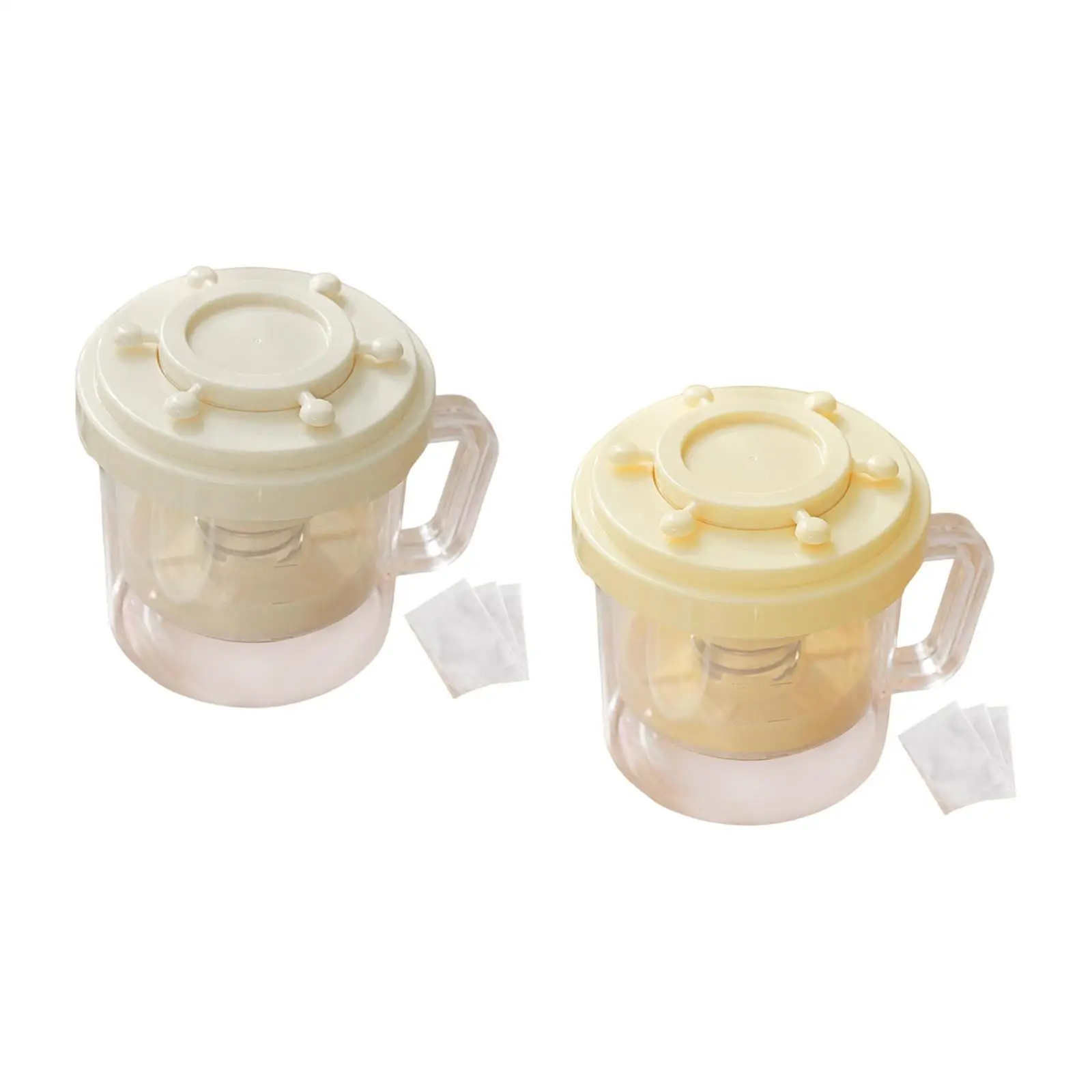 Colador de yogur griego, colador de malla fina, fabricante de queso, fácil de usar, separador de suero doméstico, gabinete, refrigerador, yogurtera