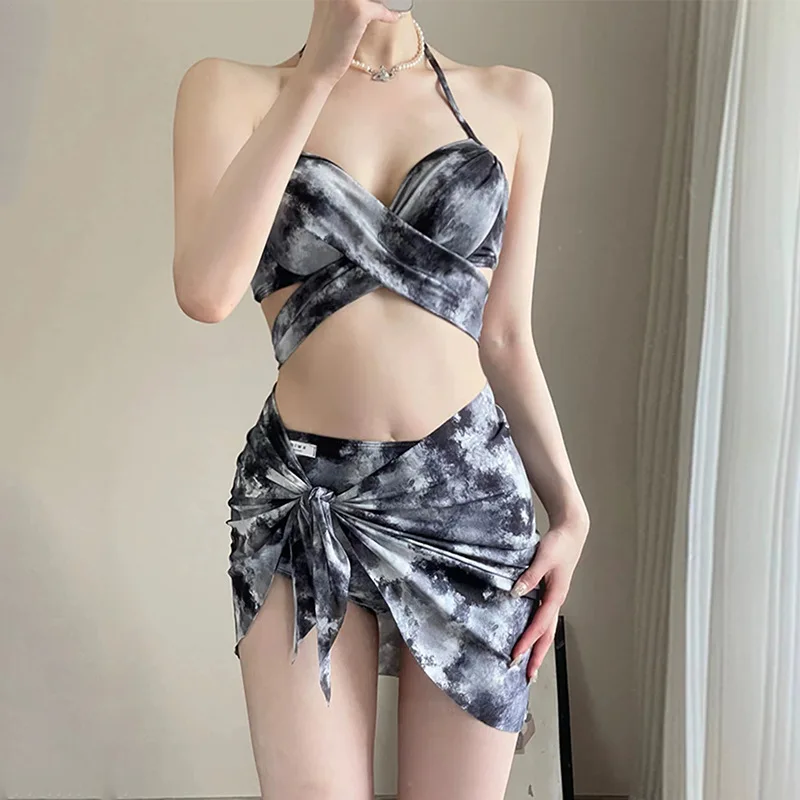 Bikinis Set Women Sexy Girl Swimwears Hot Sweet Summer Beach Holiday Designed Cover-ups Bathing Suit Fashionable Ins