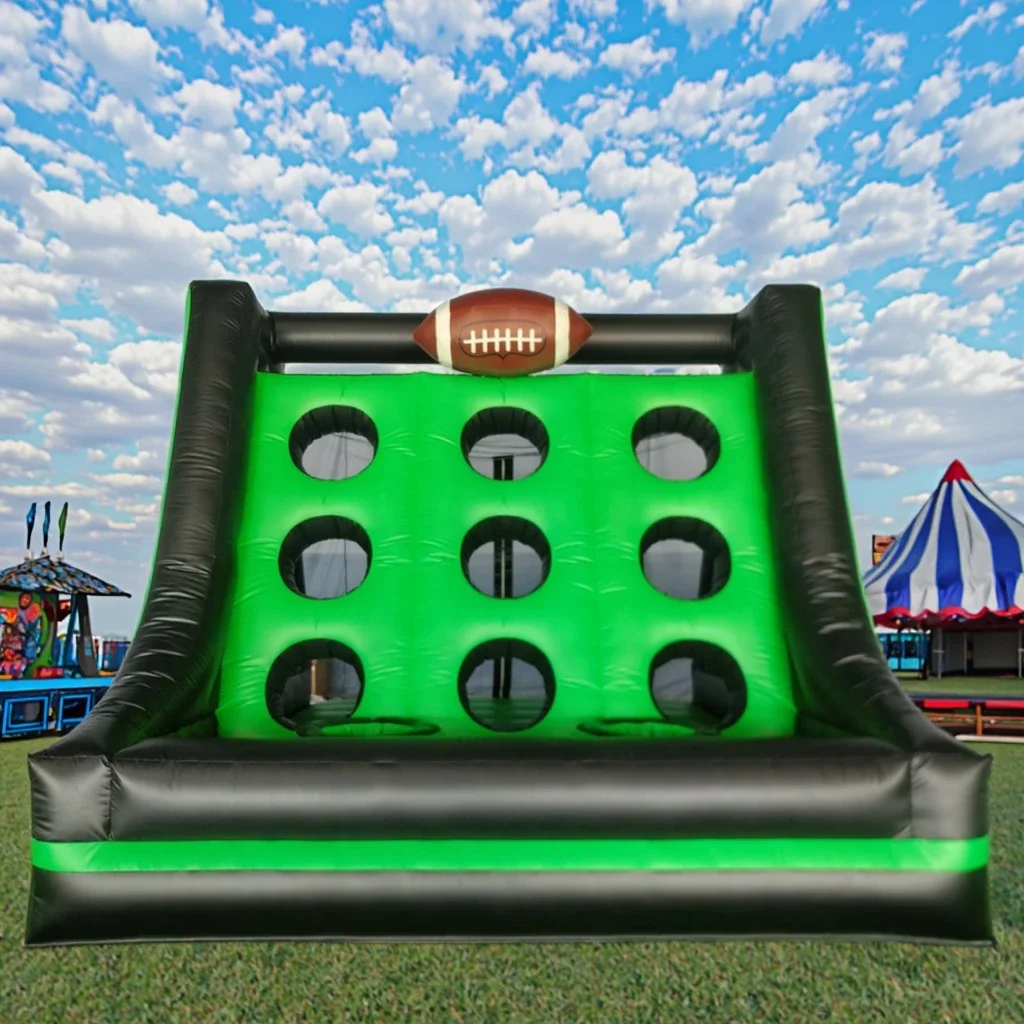 Commercial Inflatable Free Kick Football Goal  Soccer Dart Carnival Game for Sale