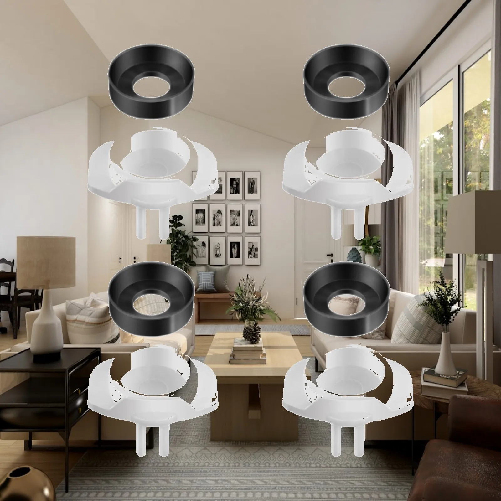 Shower Cup Seal and Diverter Valve, 3-Way Diverter Valve, Sturdy and Practical