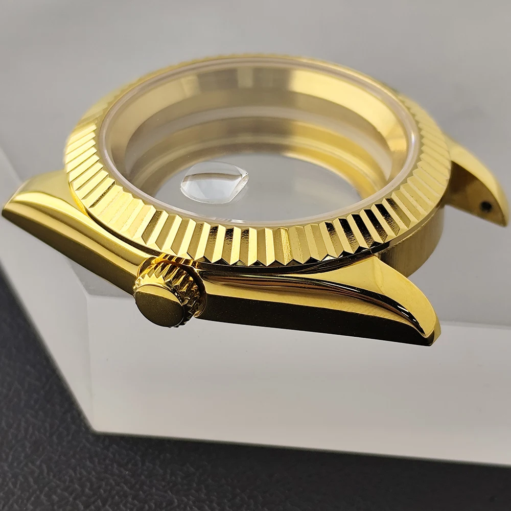 41mm/39mm NH35 Case Fit NH34/35/NH36 Movement Watch Accessories 20mm Watch Strap Sapphire Glass Watches For Man NH35 Dial