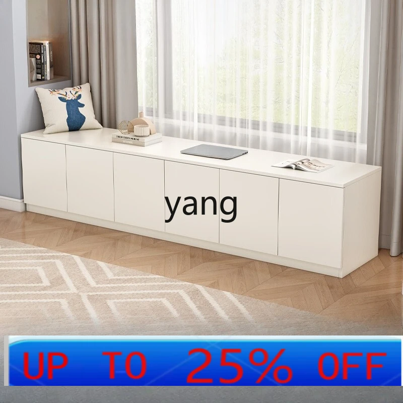 

LMM Floor-standing Balcony Storage Cabinet Simple Modern Home Bedroom Low Cabinet