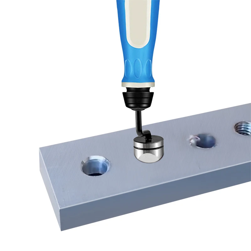 1PC Manual Deburring Tool for Blind Holes Multi-Rotating Edge Countersink  Precision Trimming Tool for Smooth Edge Finishing