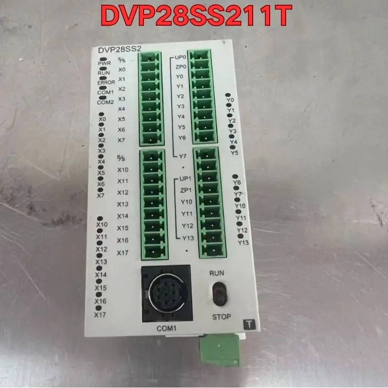 Second-hand PLC module DVP28SS211T function test is normal