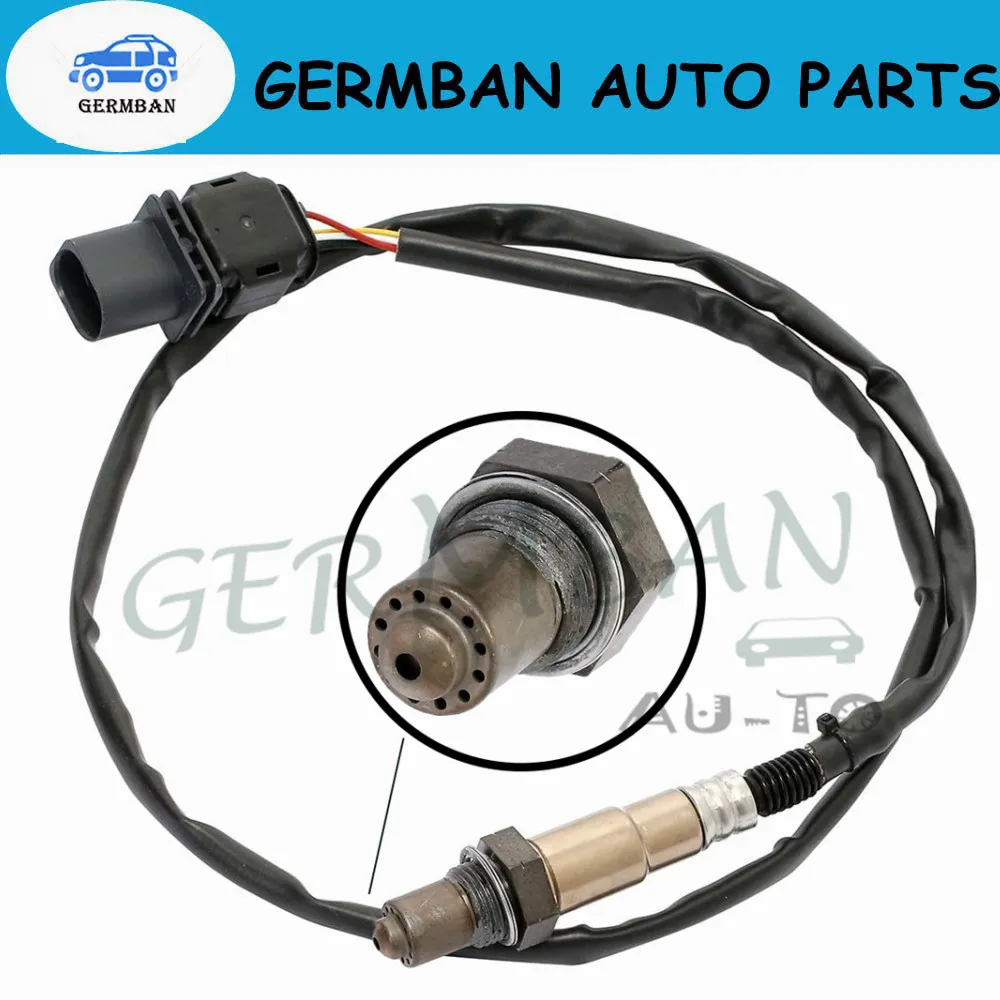 0258017025 30-4110 Lambda O2 Exhaust Gas Oxygen Sensor For V W Skoda Audi LSU 4.9 Wire Band OE#0 258 017 025 30-2004