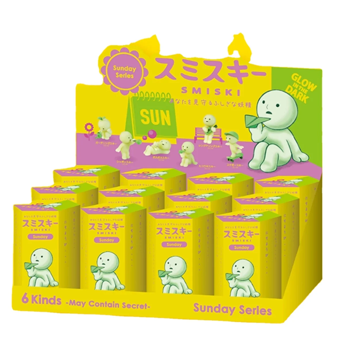 

Уголок Jun SMISKI Weekend Series слепая коробка милая люминесцентная центральная консоль эльф автомобиль ювелирный орнамент подарок