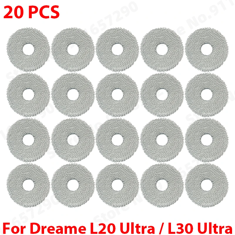 For Dreame L20 Ultra / L30 Ultra Spare Parts Vacuum Cleaner Main Side Brush HEPA Filter Mop Cloths Dust Bag Accessories image 3