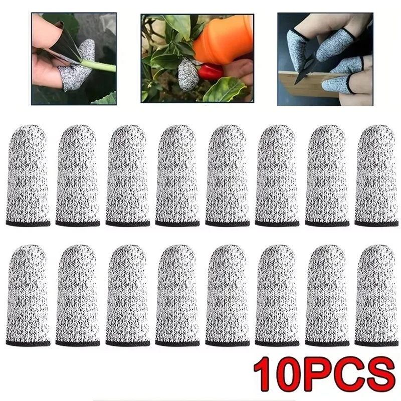 Reusable Finger For Handmade Craft Carving Anti Cutting Finger Gloves Outdoor Fingertip Cover For Handmade Craft Carving Tools