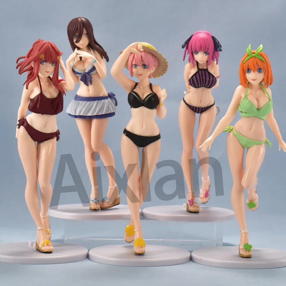 20cm The Quintessential Quintuplets Figure Anime Nakano Miku Action Figure Nakano Ichika Nino Yotsuba Itsuki Figurine Model Doll