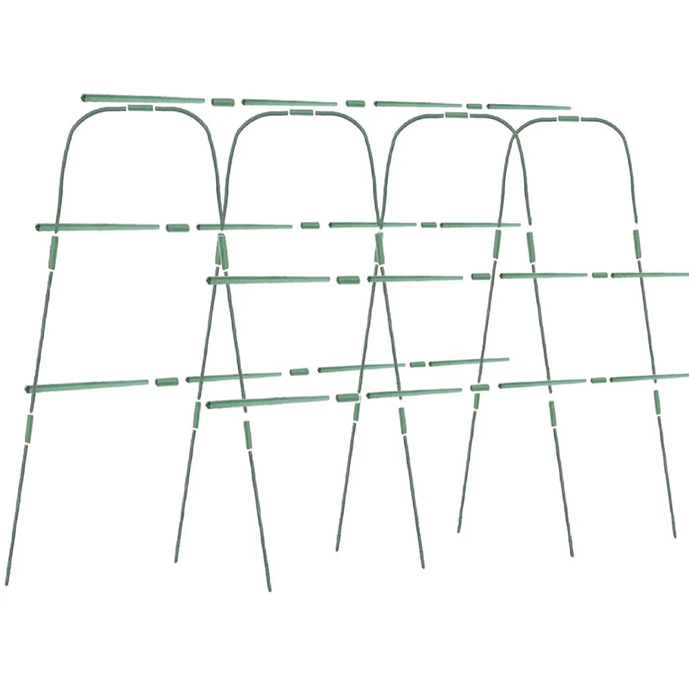 Customizable Cucumber Trellis Vegetable Plant Frame For Raised Bed U-Shape Garden Trellis For Tomatoes Grapes