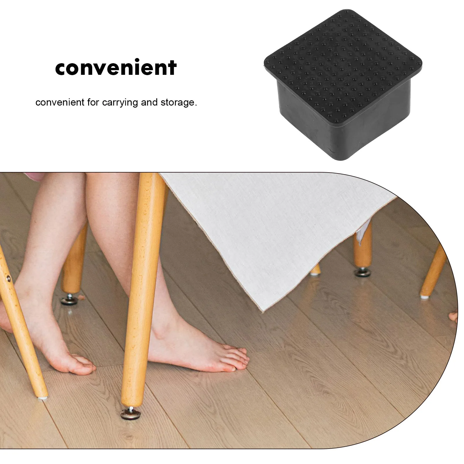 10 قطعة قبعات نهاية أنبوب مربع لينة المطاط الأثاث الساق يغطي المضادة للانزلاق حماية الأرضية للكراسي الجداول رفوف قابل للتعديل