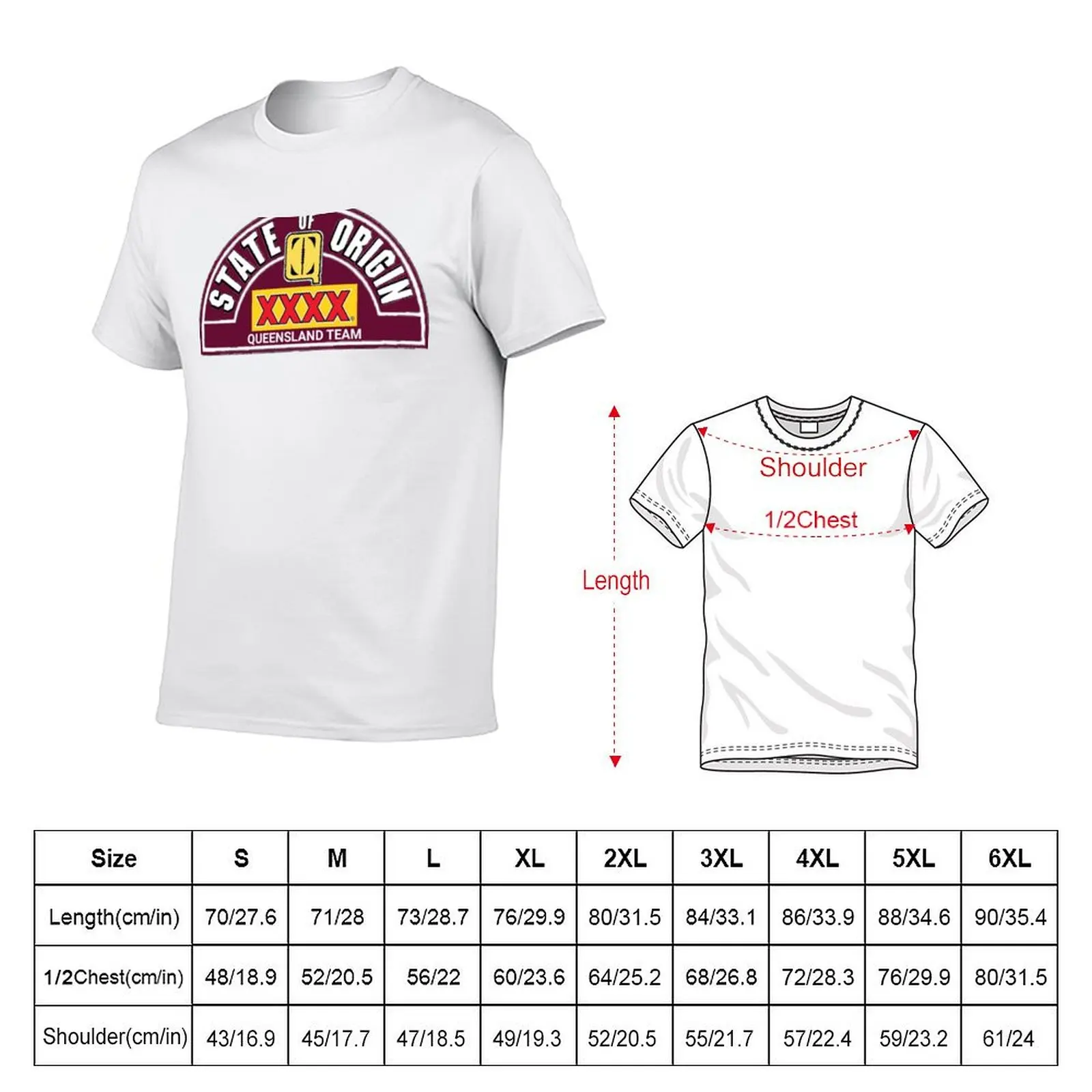 Cool queensland maroons Design T-Shirt cotton graphic tees boys animal print shirts men
