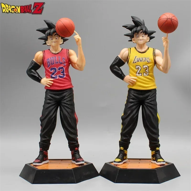 

Dragon Ball Basketball Series Goku Figures Gk Son Goku 23cm Pvc Model Action Figures Anime Collection Peripheral Birthday Toys