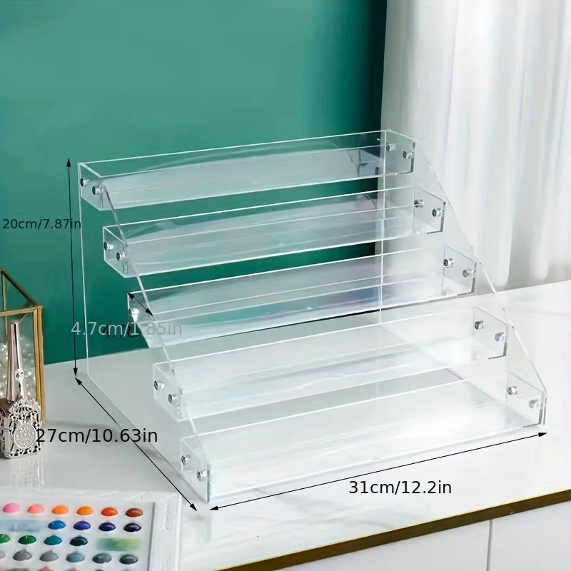 Medicine Display Shelf, Health Center Desktop Medicine Bottle Collection Box, Hospital Medicine Box Shelf