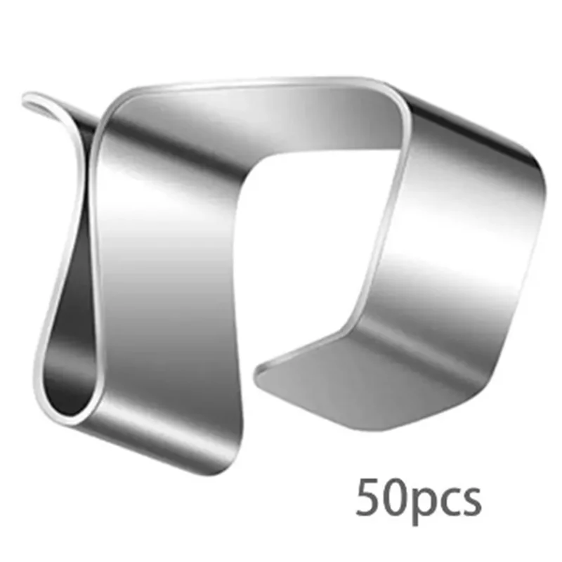 신선한 크리스마스 장식 랜턴 클립 50개 크리스마스 조명 클립 야외 랜턴 훅 케이블 클립, 크리스마스 조명 설치용