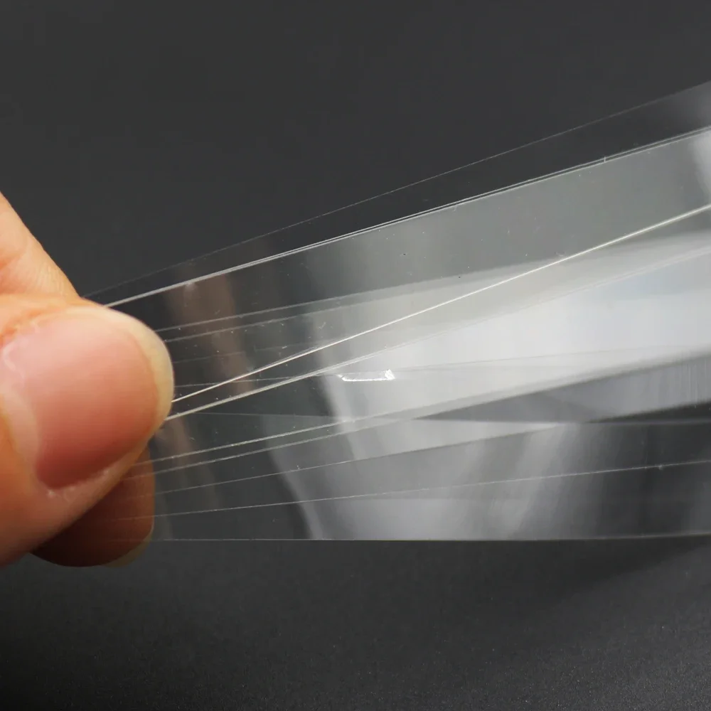 1Pack 100Pcs Dental Clear Matrix Bands Polyester Contoured Matrices Strips Molding Sheet without Matrix Retainer Dentistry