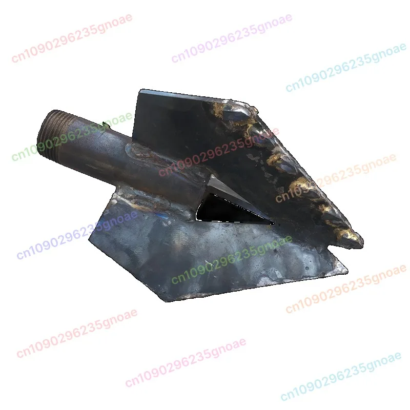 

3 Wing Alloy Drill Bit for Well Drilling Machine, Earth Auger Drilling Rod for Water Well Rig, Durable Soil Drill Bits 1 pcs