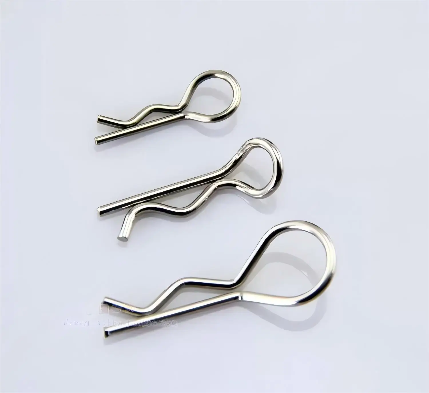 R Clip Ring Pin Stainless Steel Body Clip for HSP 94122 94123 94166 94188 1/10 1/8 RC Car Parts - Upgraded Accessories