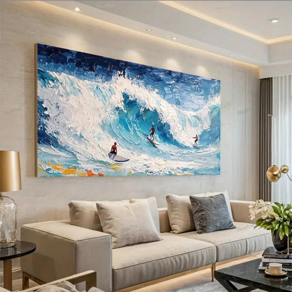 

Nordic Grey Copper Texture Abstract Oil Painting Handmade Canvas Picture Decor Wall Art Poster Acrylic Mural For Living Room