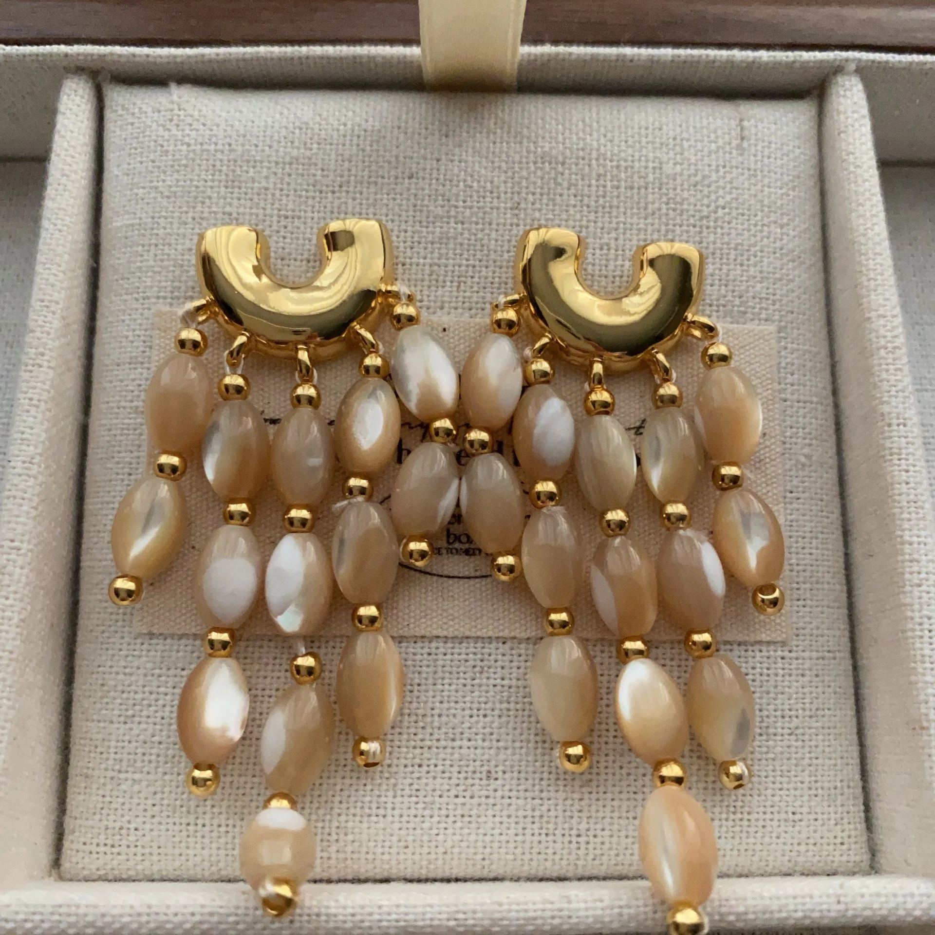 

Модные ретро-серьги с кисточками Beimu для женщин и девушек, оптовая продажа украшений.