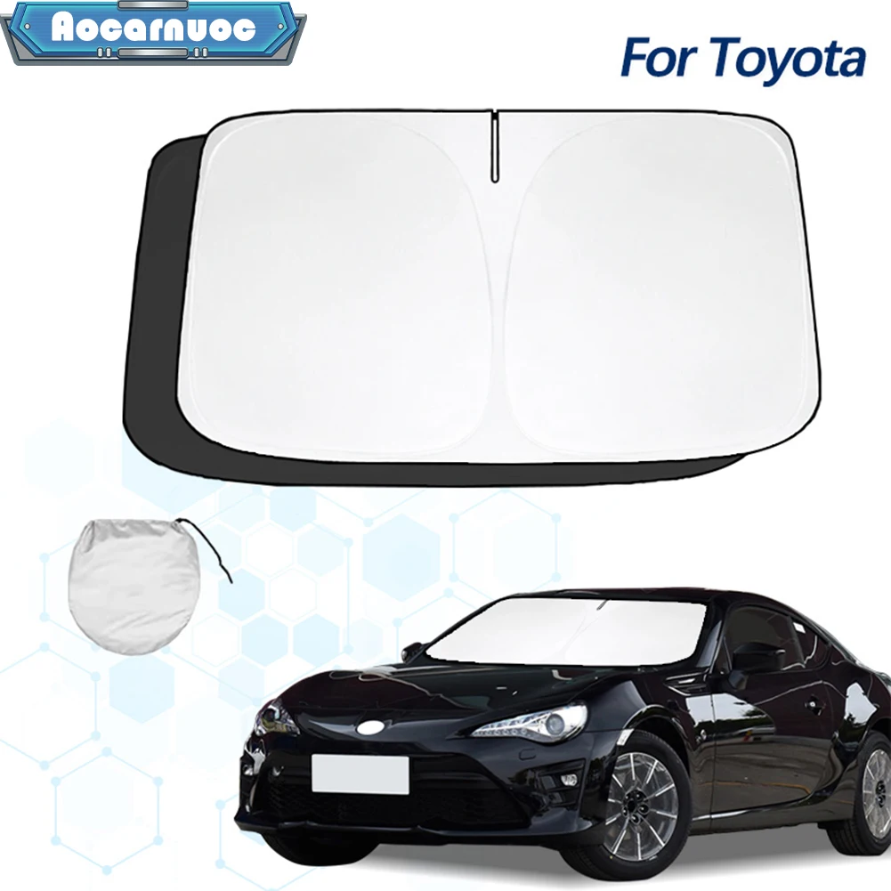 

Windshield Sun Shades-UV Reflective Heat Shield, Premium Car Visor Cover Fit For Toyota 86 GT86 GR86 2012-2022 2023 2024 2025