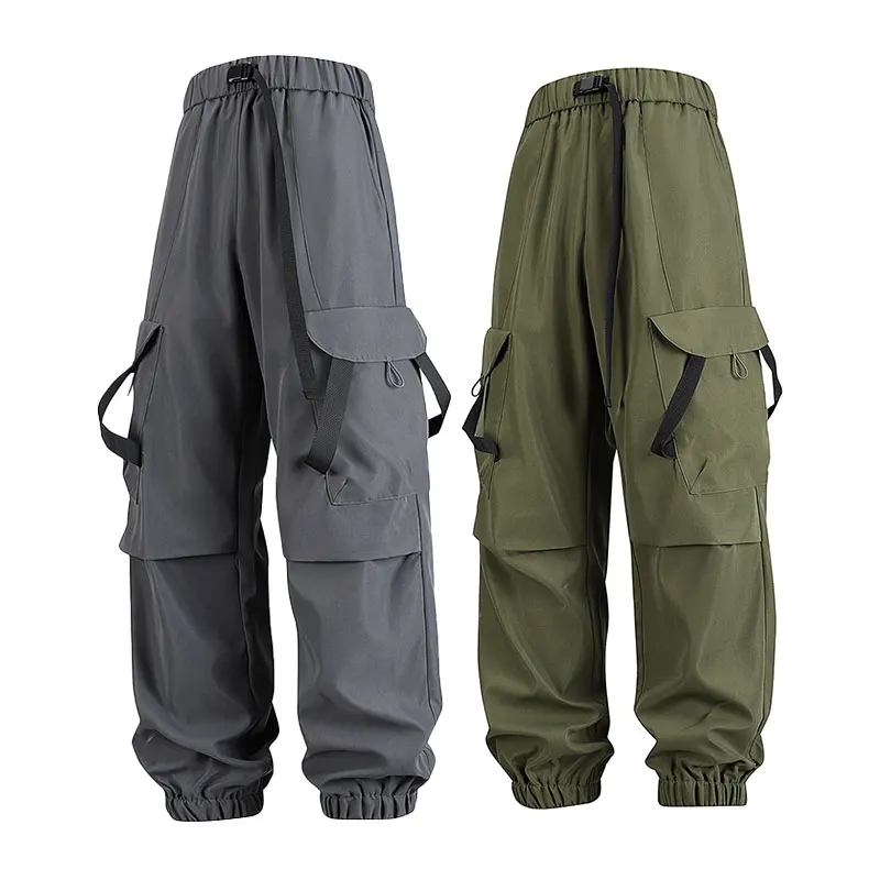 

Spring Autumn Men Cycling Long Pant Fashion Loose Comfortable Multiple Pockets Pant Cycling Fitness Running Casual Sport Trouser