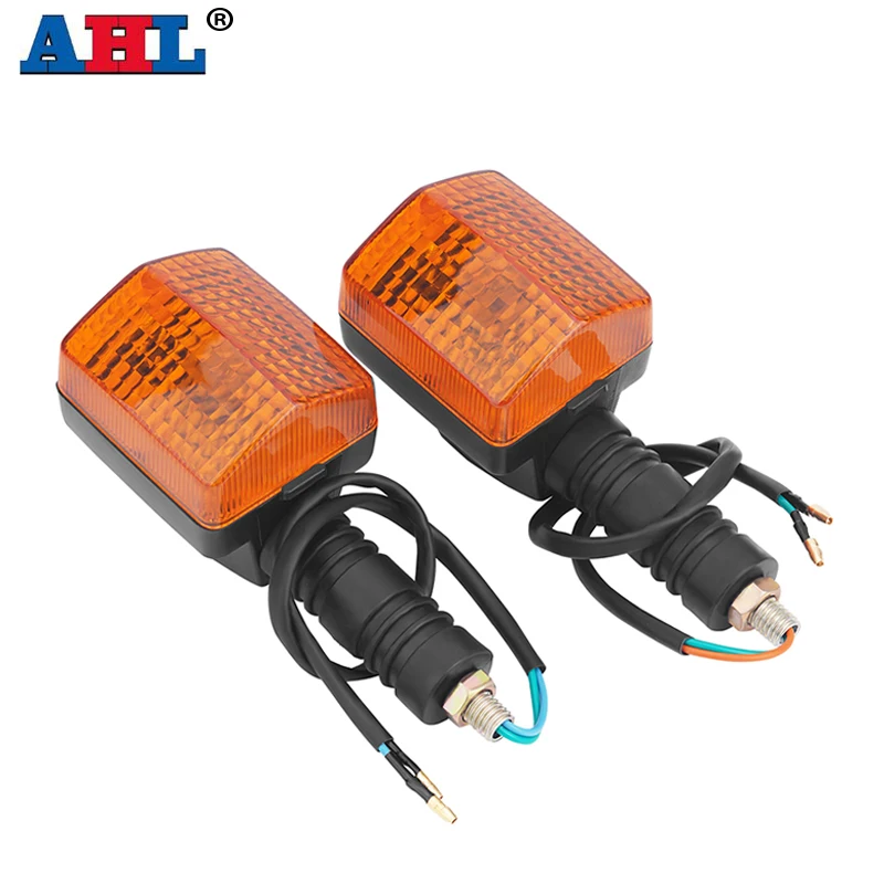 1/2 Pairs Motorcycle Turn Signal Light Lamp For YAMAHA XT250 XT350 XT550 XT600 TW200 TW200E DT200 FZ750 5Y1-83310-70-00 XT 250