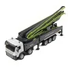 1:55 Alloy Car Truck Model Concrete Pump Truck Adult Metal Vehicles Ornaments Children's Christmas New Year Gift Toys