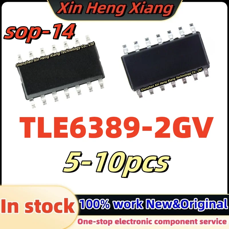 

5-10pcs 100%New 6389-2G 6389-2GV TLE6389-2GV sop-14