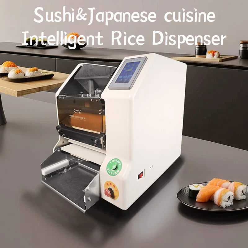 Fully Automatic Commercial Kitchen Equipment Sushi Rolling Wrapping Machine Includes Rice Laying Seaweed Rolling For Sushi Rice