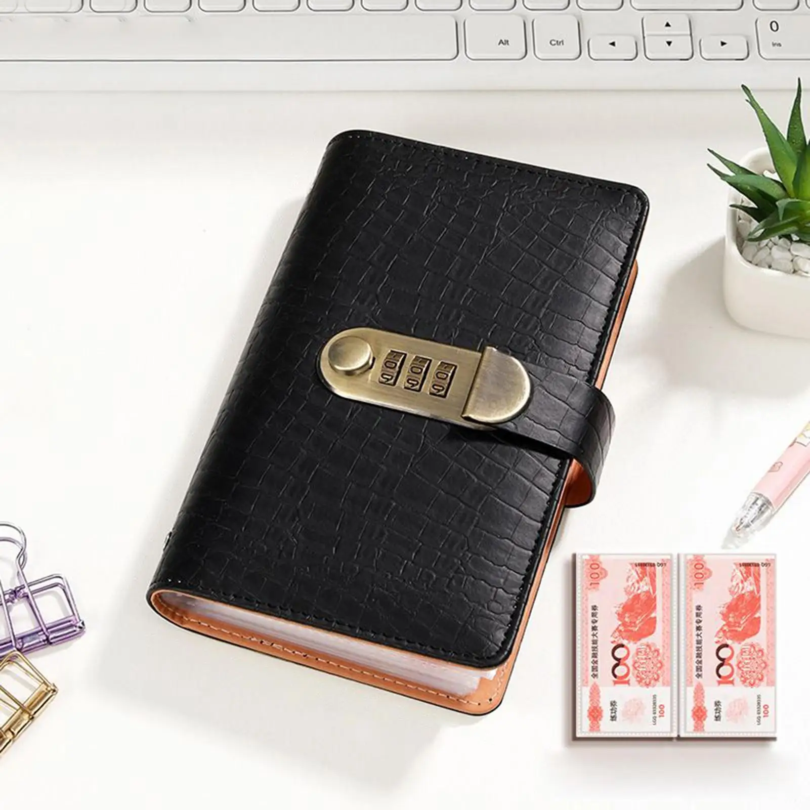 Saving Challenge Book Budget Planner Privacy Protection Travel Goal Money Saving Challenge Book With Lock Vintage for Couples