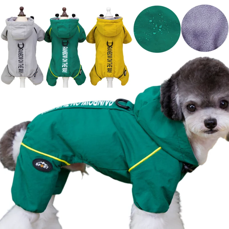 

Winter Warm Pet Dog Clothes Waterproof Coat Thicken Pet Clothing For Dogs Costume Jumpsuit Hoodies Jacket Pets Supplies perros