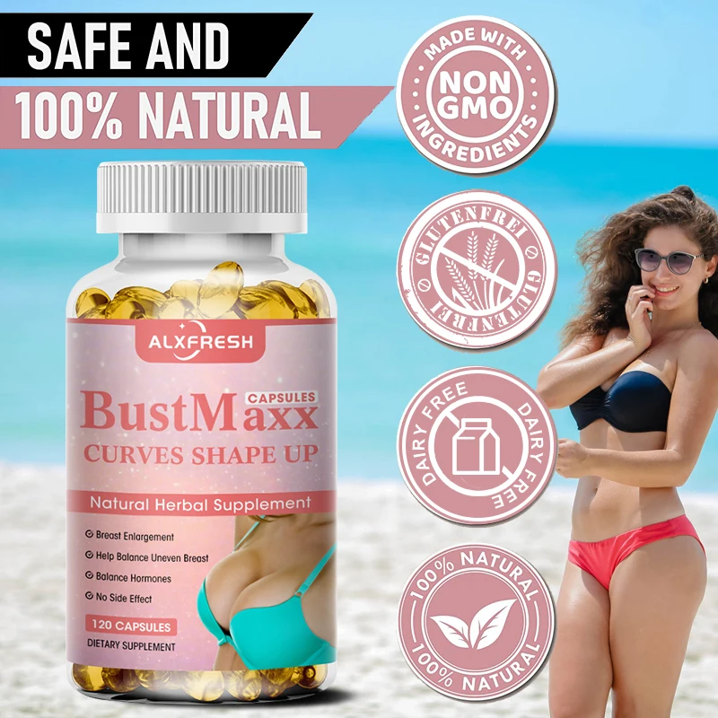 Breast Care Capsules , Hormone Regulation for Firming and Lifting All-Natural Ingredients