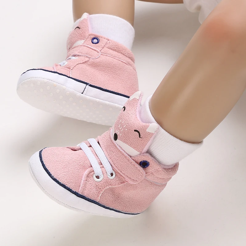 Lässige und modische Babys chuhe für Männer und Frauen Cartoon Schuhe mit weichen Sohlen 0-1 Jahre alte Wanderschuhe