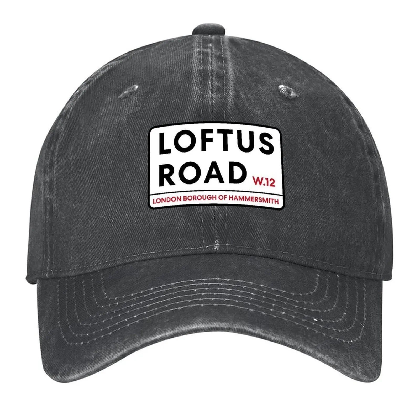

Loftus Road W12 Queens Park Rangers Road Sign Baseball Cap |-F-| sailor cap for men Vintage Mens Women's