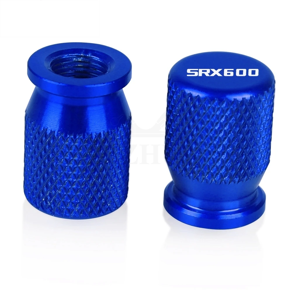 لياماها SRX600 SRX 600 1986 1987 1988 1989 2 قطعة اكسسوارات الدراجات النارية صمام الإطارات منفذ الهواء الجذعية غطاء قبعات CNC الألومنيوم