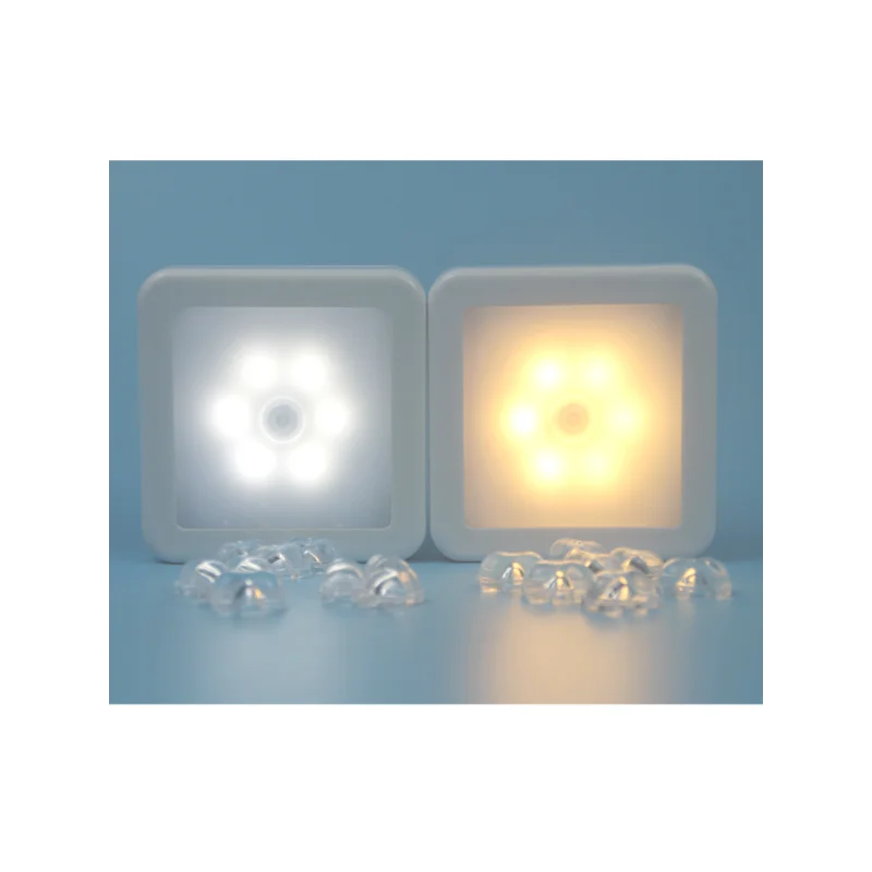 Intelligent Light Control Human Body Induction Led Night Light, Desk Bedside Light Spot Warm White