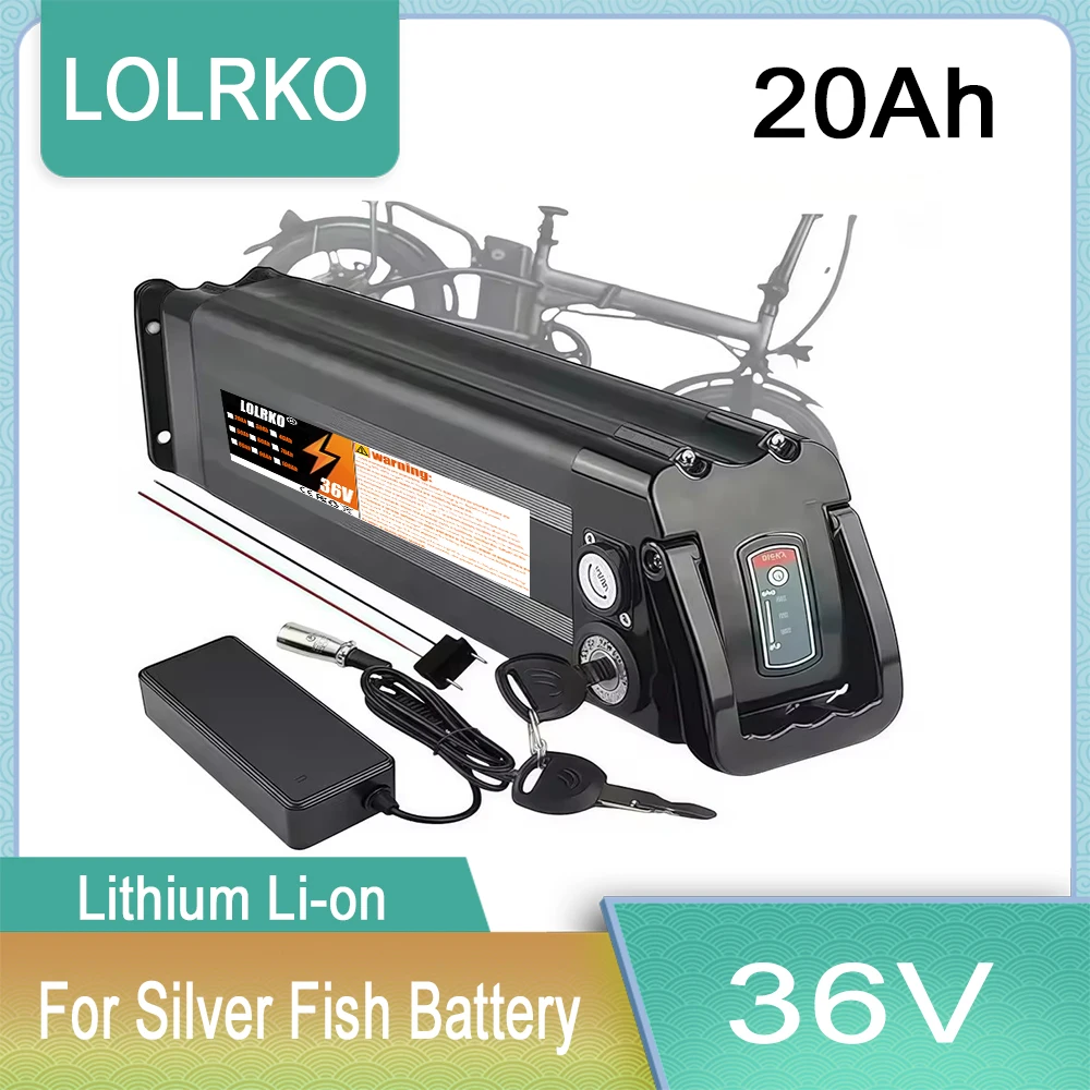 

36V 20Ah-50Ah lithium battery pack, high capacity, for Silver Fish 250W-1000W motor