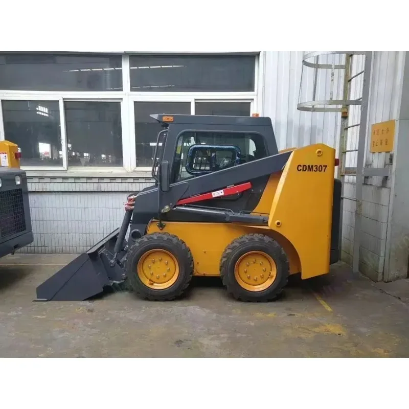 Discount Skid Steer Loader with Tilting Bucket 8/10/12 Inch Auger EPA Engine Mini Loader Skid Steer Loader