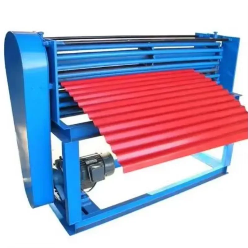 Horizontal pressure arc anti rain forming machine