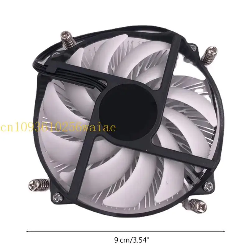 652F Fonctionnalité CPU ventilateur CPU CHELER COLER POUR 1155 1150 CPU pour les entrées technologiques